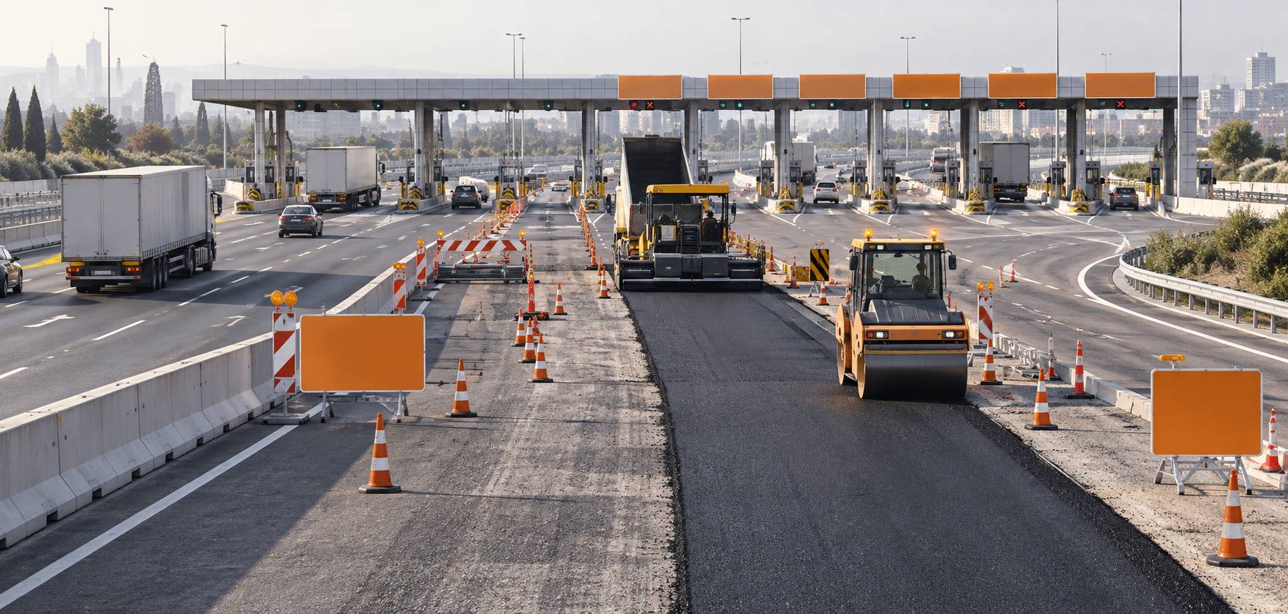 Illustration éditoriale du sujet : A13: Programmate le chiusure del casello Bologna Interporto per manutenzione