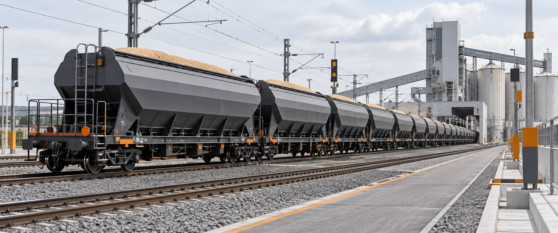 Illustration éditoriale du sujet : Vtg sperimenta innovativi treni pesanti direttamente dall’Italia