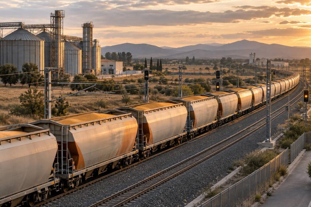 Illustration éditoriale du sujet : Vtg sperimenta innovativi treni pesanti direttamente dall’Italia
